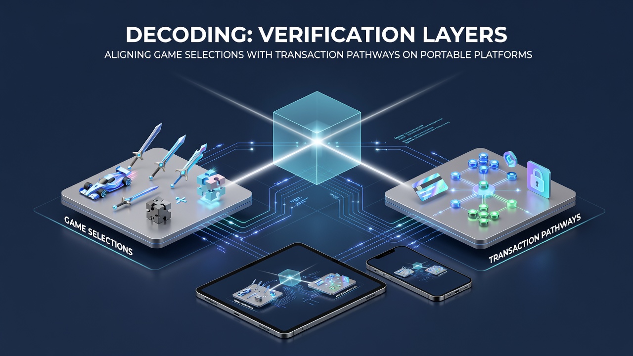 Illustration of secure payment verification and game alignment on a smartphone screen