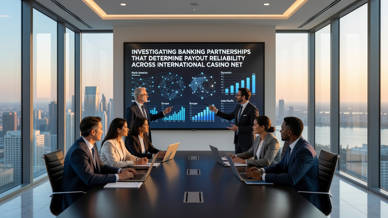 Secure international banking connections supporting casino payout operations