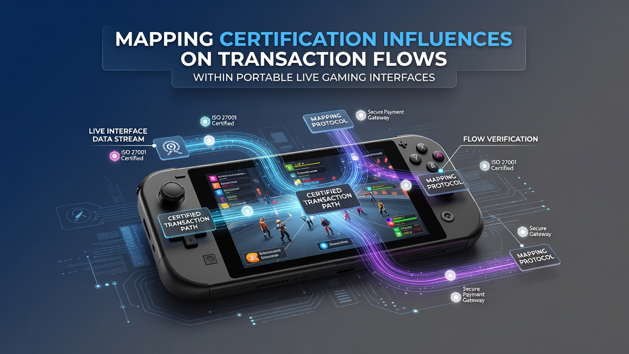 Flowchart illustrating transaction processing speeds across certified versus non-certified mobile gaming platforms