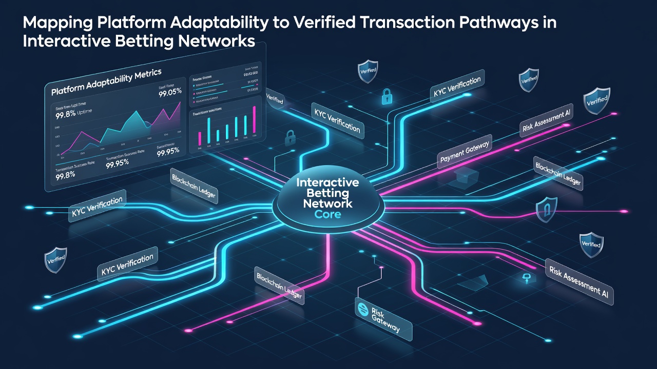 Flowchart of verified transaction pathways adapting across betting platforms in 2026