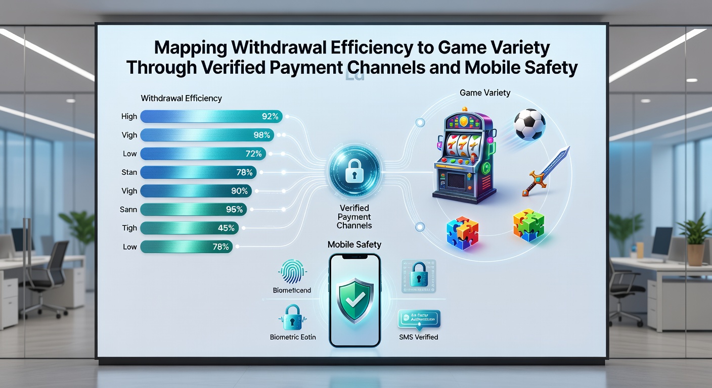 Diagram depicting mobile safety layers protecting payment verification while expanding access to varied casino game libraries