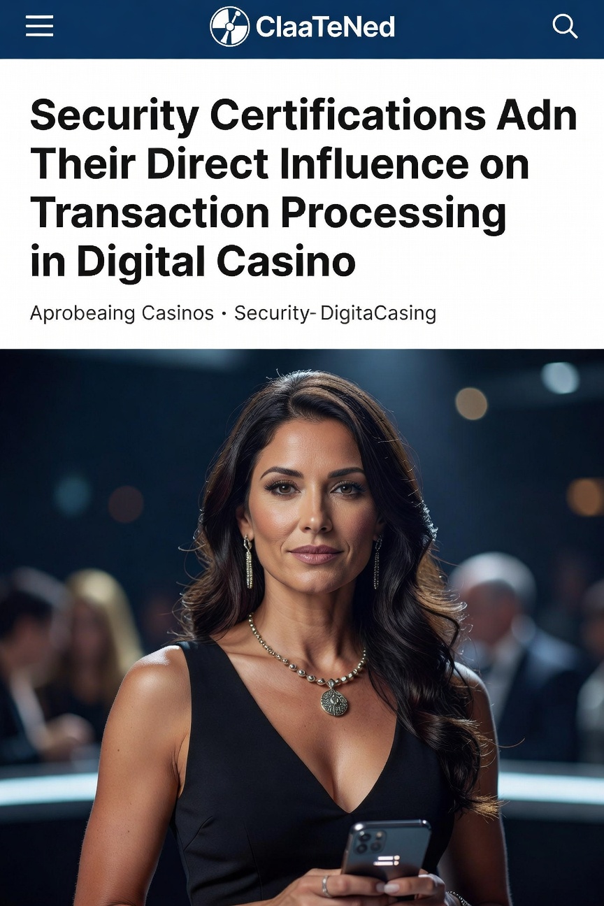 Digital casino transaction security interface showing encrypted payment processing adn certification badges