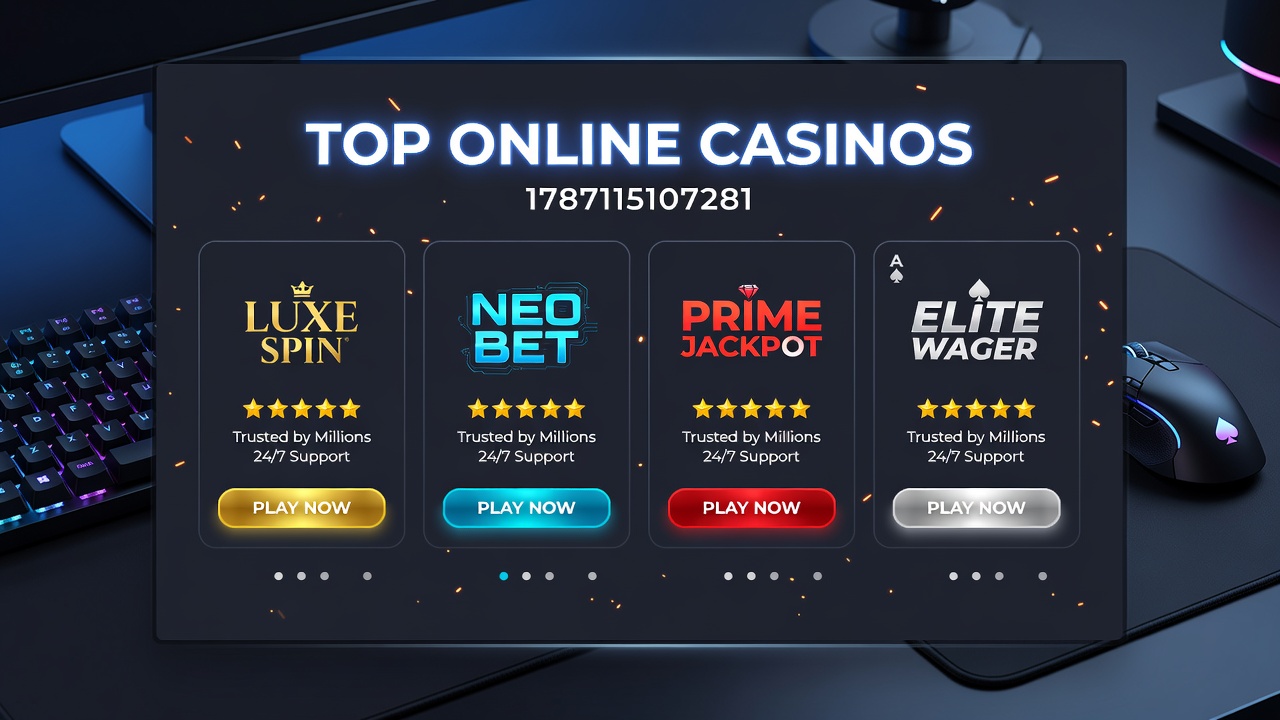 Secure transaction interfaces and mobile verification tools used by regulated online casinos