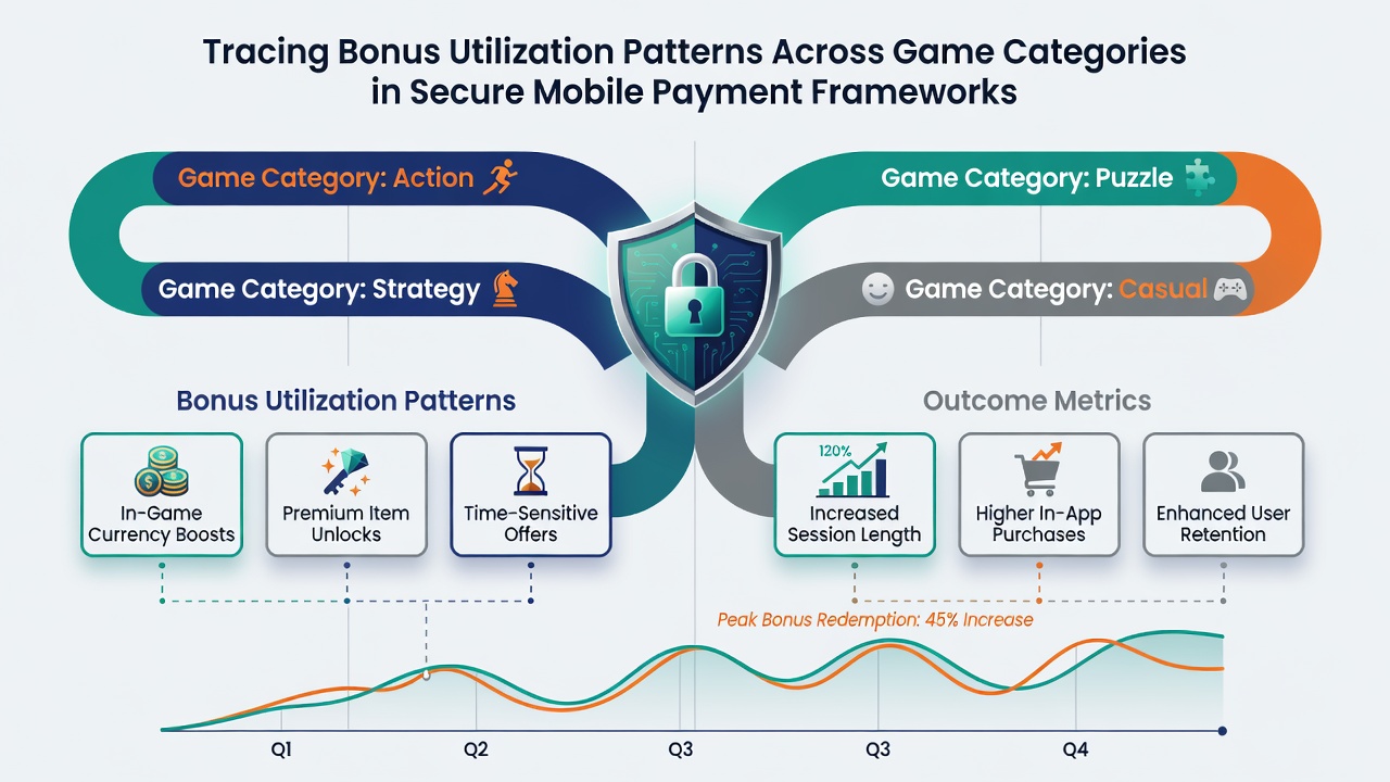 Analytics dashboard displaying bonus flow between slots, table games, and live dealer categories within encrypted mobile payment systems